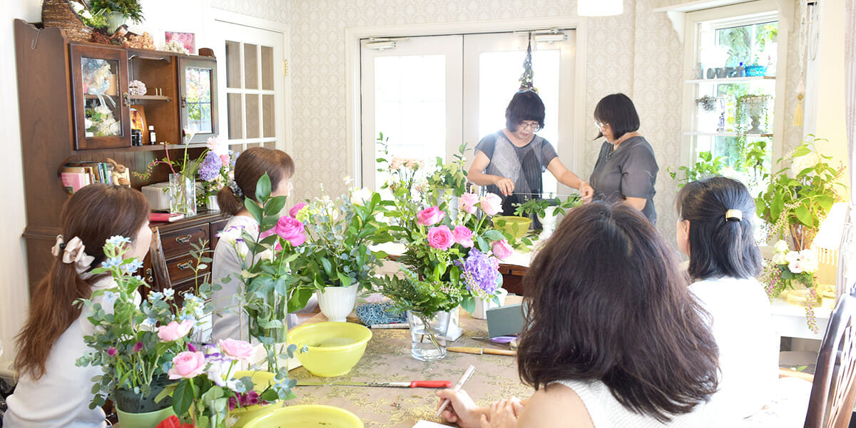 実務と教授法が学べる?花仕事支援セミナー?