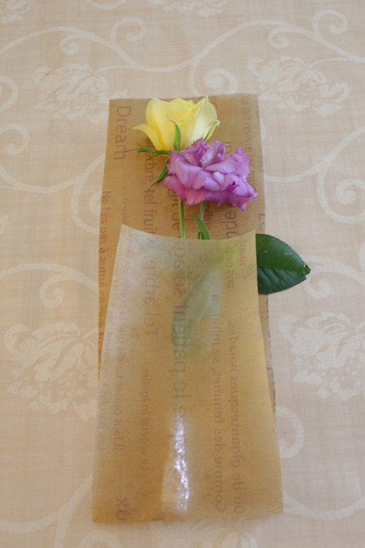 すぐできる 小さな花束のラッピングの方法 一般社団法人flower Works Japan