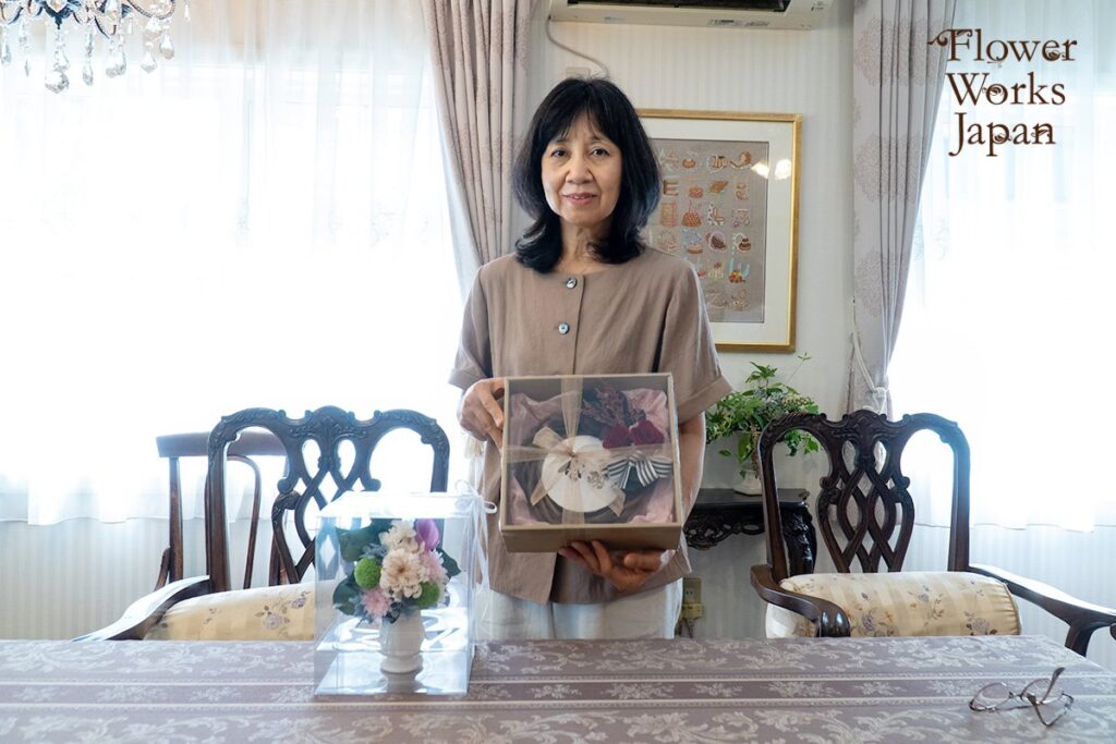 花仕事支援セミナー、販売法、フラワーアレンジメント資格取得、フラワーギフト販売、フラワーワークスジャパン、イギリススタイル