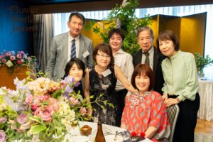 フラワーワークスジャパン11周年&谷川文江出版記念パーティーへご来場の皆様のご紹介